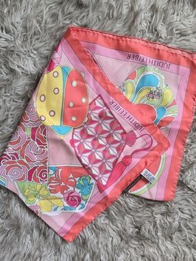 Judith Leiber Silk Scarf